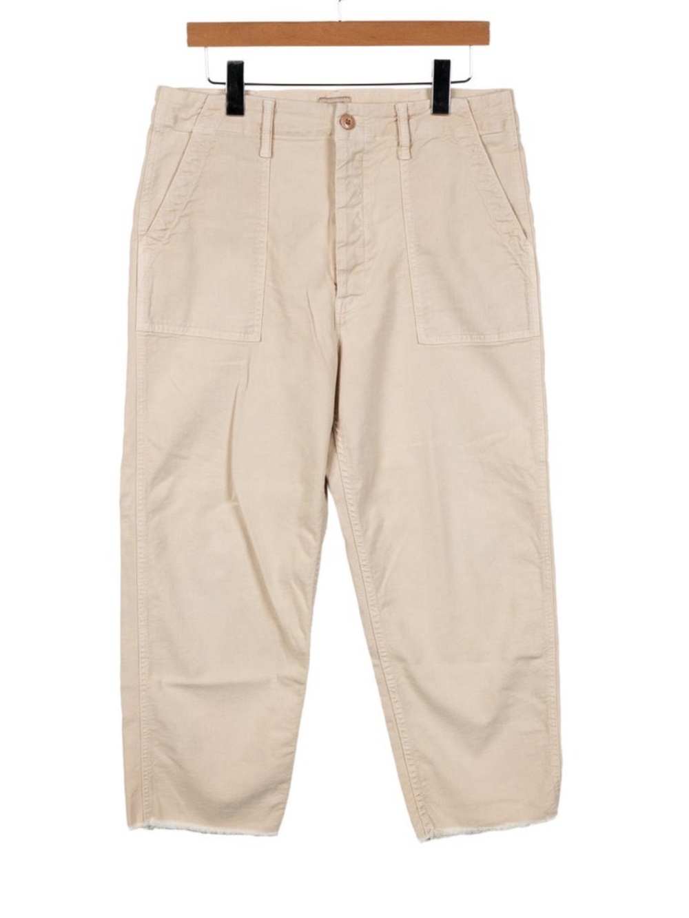 Mother Straight Leg cream Pants size 30